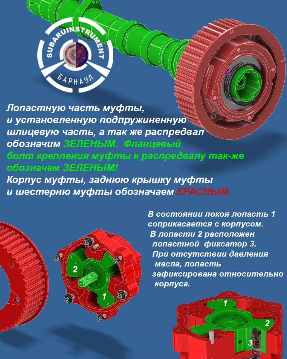 Ключ (номер 6) для муфт AVCS EJ EZ EL Ключ (номер 6) для муфт AVCS EJ EZ EL