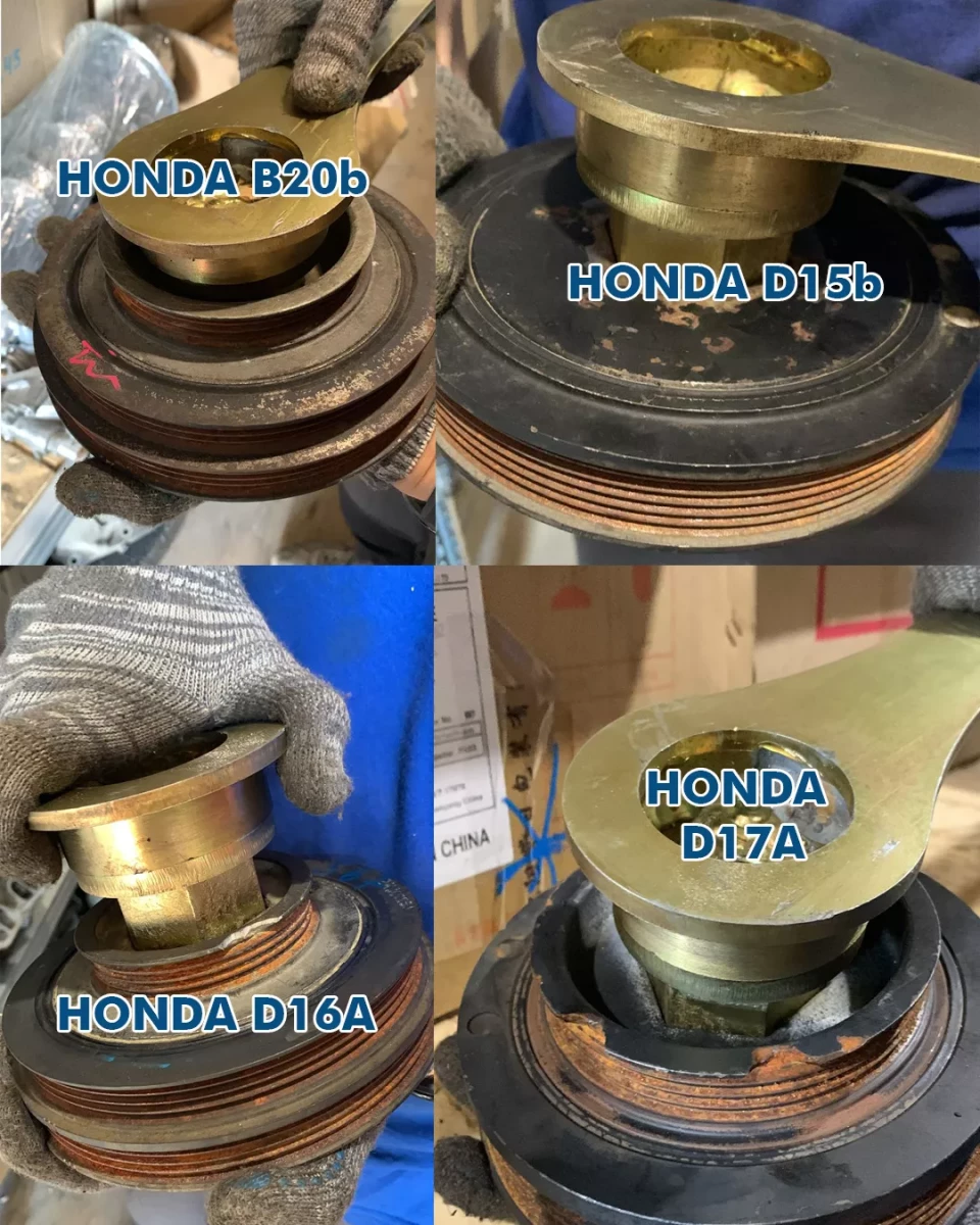 Фиксатор шкива коленвала Honda. Фиксатор шкива коленвала Honda.